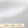 imageYOUNGER TREE Toddler Dress Baby Girl Summer Clothes Ruffle Sleeve Smock Beach Boho Dresses SundressWhite