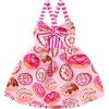 imageToddler Baby Girls Summer Skirt Ice Cream Print Sleeveless Strap Backless DressDoughnut