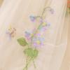 imageYOUNGER TREE 15T Toddler Kids Girls Summer Dress Sling Blue Floral Casual Dress Pattern Girls Party Dress SleevelessApricot Floral Tulle Sling Dress