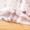 imageYOUNGER TREE 15T Toddler Kids Girls Summer Dress Sling Blue Floral Casual Dress Pattern Girls Party Dress SleevelessBeige Floral Dress