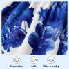 imageYOUNGER TREE 15T Toddler Kids Girls Summer Dress Sling Blue Floral Casual Dress Pattern Girls Party Dress SleevelessBlue Flora Strap Dress