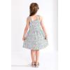 imageYOUNGER TREE 15T Toddler Kids Girls Summer Dress Sling Blue Floral Casual Dress Pattern Girls Party Dress SleevelessBlue Floralb