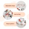 imageYOUNGER TREE 15T Toddler Kids Girls Summer Dress Sling Blue Floral Casual Dress Pattern Girls Party Dress SleevelessOffwhitefloral