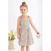imageYOUNGER TREE 15T Toddler Kids Girls Summer Dress Sling Blue Floral Casual Dress Pattern Girls Party Dress SleevelessPink Florala