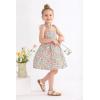 imageYOUNGER TREE 15T Toddler Kids Girls Summer Dress Sling Blue Floral Casual Dress Pattern Girls Party Dress SleevelessPink Florala