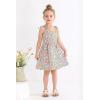 imageYOUNGER TREE 15T Toddler Kids Girls Summer Dress Sling Blue Floral Casual Dress Pattern Girls Party Dress SleevelessPink Florala