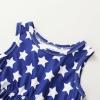 imageYOUNGER TREE 4th of July Toddler Baby Girl Dress Independence Day Outfit Kids American Flag Stars ClothesBluered7