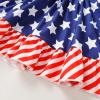 imageYOUNGER TREE 4th of July Toddler Baby Girl Dress Independence Day Outfit Kids American Flag Stars ClothesBluered7