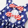 imageYOUNGER TREE 4th of July Toddler Baby Girl Dress Independence Day Outfit Kids American Flag Stars ClothesBluered7