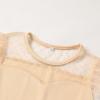 imageYOUNGER TREE Girls Dress Summer Sleeveless Round Neck Mesh A Line Casual Dresses with Pockets 613 YearsApricot