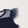 imageYOUNGER TREE Girls Dress Summer Sleeveless Round Neck Mesh A Line Casual Dresses with Pockets 613 YearsDeep Blue