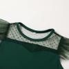 imageYOUNGER TREE Girls Dress Summer Sleeveless Round Neck Mesh A Line Casual Dresses with Pockets 613 YearsGreen