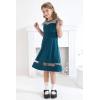 imageYOUNGER TREE Girls Dress Summer Sleeveless Round Neck Mesh A Line Casual Dresses with Pockets 613 YearsNavy Blue