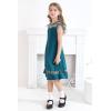 imageYOUNGER TREE Girls Dress Summer Sleeveless Round Neck Mesh A Line Casual Dresses with Pockets 613 YearsNavy Blue