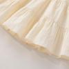 imageYOUNGER TREE Toddler Baby Girls Rainbow Dress Princess Sleeveless Halter Beach Tutu SundressBeige