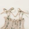 imageYOUNGER TREE Toddler Baby Girls Rainbow Dress Princess Sleeveless Halter Beach Tutu SundressKhaki