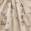 imageYOUNGER TREE Toddler Baby Girls Rainbow Dress Princess Sleeveless Halter Beach Tutu SundressKhaki