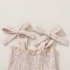 imageYOUNGER TREE Toddler Baby Girls Rainbow Dress Princess Sleeveless Halter Beach Tutu SundressKhaki Daiseis
