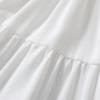 imageYOUNGER TREE Toddler Baby Girls Rainbow Dress Princess Sleeveless Halter Beach Tutu SundressWhite