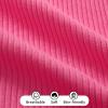 imageYOUNGER TREE Toddler Girl Summer Sundress Sleeveless Casual Dress Ruffle Hem Cotton Solid Outfits with BowknotRose Pink