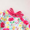 imageInfant Baby Girls Long Sleeve One Piece Swimsuit with Hat Floral Zipper Bathing Suit Leopard Beach WearRose Red Edged Big Flower