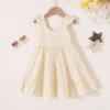 imageKids Toddler Baby Girls Rainbow Dress Princess Sleeveless Beach Butterfly SundressApricot Daisy