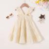 imageKids Toddler Baby Girls Rainbow Dress Princess Sleeveless Beach Butterfly SundressApricot Daisy