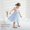 imageKids Toddler Baby Girls Rainbow Dress Princess Sleeveless Beach Butterfly SundressBlue Floral