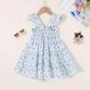 imageKids Toddler Baby Girls Rainbow Dress Princess Sleeveless Beach Butterfly SundressElegant Blue Dress