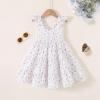 imageKids Toddler Baby Girls Rainbow Dress Princess Sleeveless Beach Butterfly SundressElegant Light Purple Dress