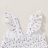 imageKids Toddler Baby Girls Rainbow Dress Princess Sleeveless Beach Butterfly SundressElegant Light Purple Dress