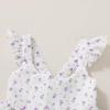 imageKids Toddler Baby Girls Rainbow Dress Princess Sleeveless Beach Butterfly SundressElegant Light Purple Dress