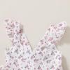 imageKids Toddler Baby Girls Rainbow Dress Princess Sleeveless Beach Butterfly SundressElegant Pink Dress
