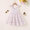 imageKids Toddler Baby Girls Rainbow Dress Princess Sleeveless Beach Butterfly SundressElegant Pink Dress