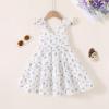 imageKids Toddler Baby Girls Rainbow Dress Princess Sleeveless Beach Butterfly SundressElegant Purple Dress