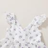 imageKids Toddler Baby Girls Rainbow Dress Princess Sleeveless Beach Butterfly SundressElegant Purple Dress