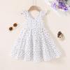 imageKids Toddler Baby Girls Rainbow Dress Princess Sleeveless Beach Butterfly SundressElegant Violet Dress