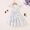 imageKids Toddler Baby Girls Rainbow Dress Princess Sleeveless Beach Butterfly SundressElegant Violet Dress