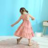 imageKids Toddler Baby Girls Rainbow Dress Princess Sleeveless Beach Butterfly SundressPink