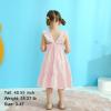 imageKids Toddler Baby Girls Rainbow Dress Princess Sleeveless Beach Butterfly SundressPink Stripe Dress