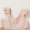 imageKids Toddler Baby Girls Rainbow Dress Princess Sleeveless Beach Butterfly SundressToddler Apricot Dress
