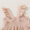 imageKids Toddler Baby Girls Rainbow Dress Princess Sleeveless Beach Butterfly SundressToddler Apricot Dress