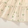imageKids Toddler Baby Girls Rainbow Dress Princess Sleeveless Beach Butterfly SundressToddler Khaki Dress White Floral