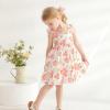 imageKids Toddler Baby Girls Rainbow Dress Princess Sleeveless Beach Butterfly SundressToddler Pink Floral Dress