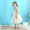 imageKids Toddler Baby Girls Rainbow Dress Princess Sleeveless Beach Butterfly SundressWhite