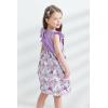 imageToddler Girls Dress Butterfly Print Ruffle Sleeveless Baby Girl DressesSisterstrap Dress