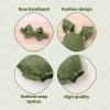imageYOUNGER TREE Newborn Baby Girl Clothes Solid Color Ruffle Sleeveless Romper Infant Summer Jumpsuit OutfitGreen