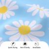 imageYOUNGER TREE Toddler Baby Girl Swimsuit Infant One Piece Bathing Suits with Hat Newborn Summer Beach SwimwearBlue Daisy