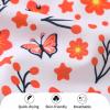 imageYOUNGER TREE Toddler Baby Girl Swimsuit Infant One Piece Bathing Suits with Hat Newborn Summer Beach SwimwearOrange Floral