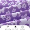 imageYOUNGER TREE Toddler Baby Girl Swimsuit Infant One Piece Bathing Suits with Hat Newborn Summer Beach SwimwearPurple White Flowers
